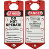 Labeled Lockout Hasp, 5/PK