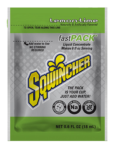 Sqwincher® Fast Pack® Lemon-Lime, 50/Pack