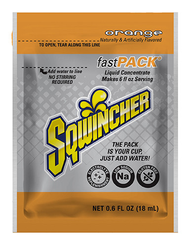 Sqwincher® Fast Pack® Orange, 50/Pack