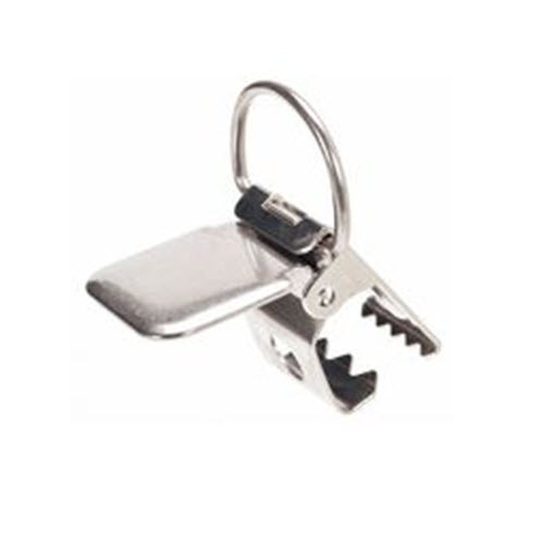 MSA 10069894 Suspender Clip for Altair 4 and 4X Gas Monitor, Stainless Steel, Chrome