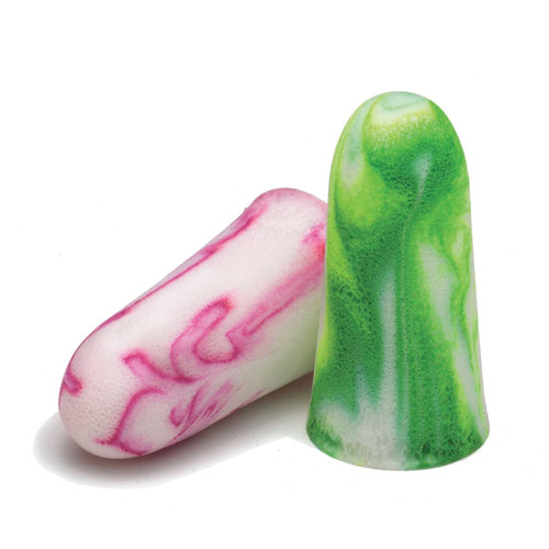 Moldex® SparkPlugs® PlugStation® 6645 Uncorded Disposable Earplugs, M, Multicolor, 500 Pairs/Dispenser-6645