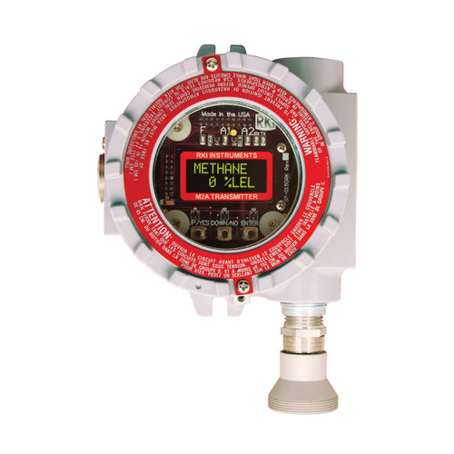 RKI M2A 65-2643RK-05 Stand Alone Explosion Proof Sensor/Transmitter, Oxygen, 0 to 25% Volume