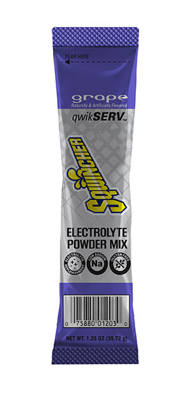 Sqwincher® QwikServ® Grape, 96/Pack