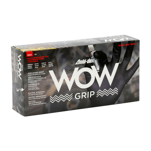 Disposable Nitrile Glove, Powder Free, 8 Mil, Size Large