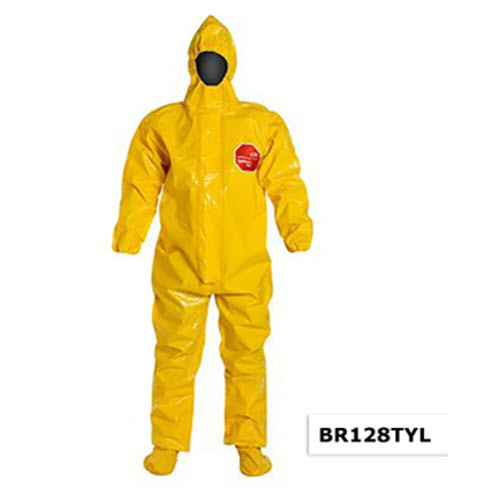 Respirator Fit Hood. Elastic Wrists and Ankles. Storm Flap with Adhesive Closure. Taped Seams.-BR127TYLXL000200