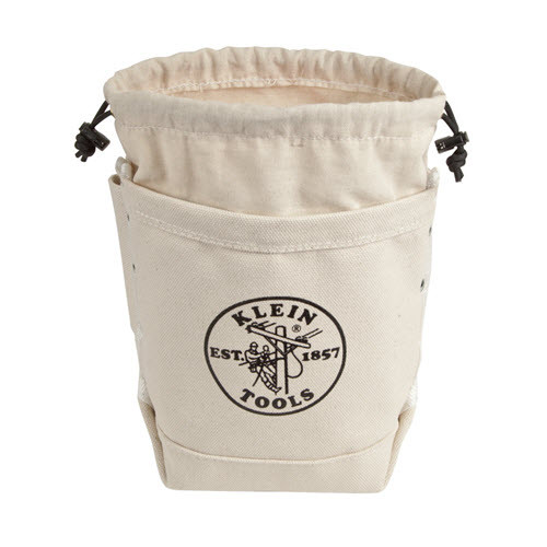 Klein® 5416TC Bolt Bag, 5 in L x 9 in H x 10 in W, 13.9 oz, No. 4 Canvas - 5416TC