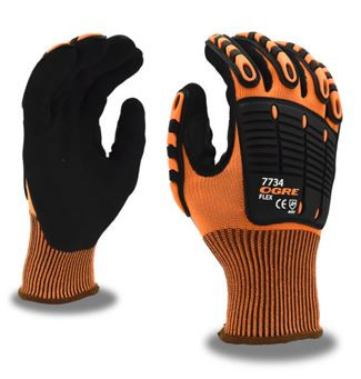 Impact, OGRE-Flex™, Sandy Nitrile, Industrial Gloves, 2XL