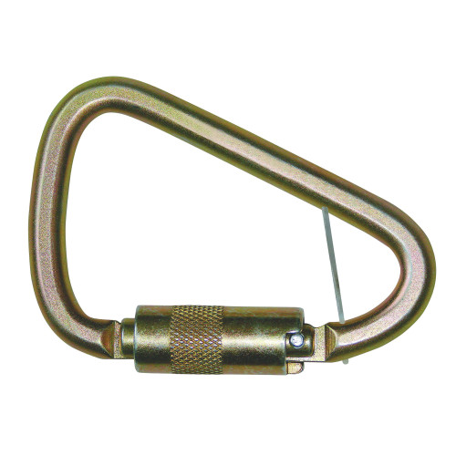 FallTech® 8450 Twist Lock Carabiner, 1 in Gate Opening, 425 lb Load Capacity, Alloy Steel