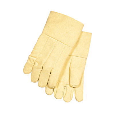 Stanco K214W High-Heat Gloves, L, Dupont® Kevlar Twill, Yellow - K214WL