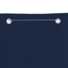 Balkonski zastor plavi 120 x 240 cm od tkanine Oxford 148535