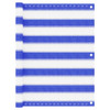 Balkonski zastor plavo-bijeli 75 x 300 cm HDPE 310884