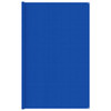 Tepih za šator 300 x 500 cm plavi HDPE 310729