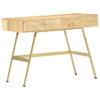 Pisaći stol s ladicama 100 x 55 x 75 cm od masivnog drva manga 286150