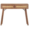 Konzolni stol 100 x 35 x 76 cm od masivnog drva manga 323598