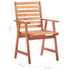 Vrtne blagovaonske stolice s jastucima 8 kom od bagremovog drva 3078378