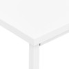 Industrijski radni stol s ladicama bijeli 105x52x75 cm čelični 339635