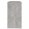Konzolni stol siva boja betona 89 x 41 x 76,5 cm čelični 809570