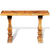 Konzolni stol od masivnog obnovljenog drva 241630