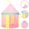 Dječji šator za igru s 250 loptica ružičasti 100 x 100 x 127 cm 3107745