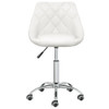 Okretne blagovaonske stolice od umjetne kože 4 kom bijele 3088665