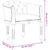 Blagovaonska stolica od tkanine tamnosiva 344502