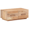 Stolić za kavu 90 x 50 x 35 cm od masivnog obnovljenog drva 287890