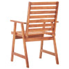 Vrtne blagovaonske stolice s jastucima 3 kom od bagremovog drva 3064368