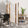 Sobna pregrada s 5 panela krem bijela 350 x 180 cm 319185