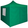 Zeleni sklopivi šator 3 x 3 m s 4 zida 41468