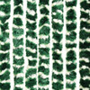 Zastor protiv insekata zeleno-bijeli 100 x 220 cm šenil 325447