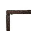 Barski stol sa staklenom pločom smeđi 180x70x110 cm poliratan 362590