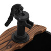 Vodena fontana s crpkom 44,5 x 44,5 x 58 cm od masivne jelovine 363333