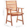 Vrtne blagovaonske stolice s jastucima 3 kom od bagremovog drva 3064348