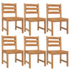 7-dijelni vrtni blagovaonski set od masivne tikovine 3157186