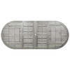 Vrtni blagovaonski stol (160 - 240)x100x75 cm od drva bagrema 316572