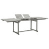 Vrtni blagovaonski stol (160 - 240)x100x75 cm od drva bagrema 316573