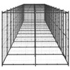 Vanjski kavez za pse čelični 29,04 m² 3082270