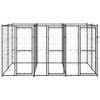Vanjski kavez za pse čelični 7,26 m² 3082261