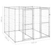 Vanjski kavez za pse od pocinčanog čelika 4,84 m² 3082282