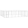 Vanjski kavez za pse od pocinčanog čelika 50,82 m² 3082330