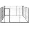 Vanjski kavez za pse čelični 21,78 m² 3082323