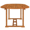 Vrtni stol 200 x 100 x 75 cm od masivnog drva eukaliptusa 316068