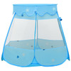 Dječji šator za igru s 250 loptica plavi 102 x 102 x 82 cm 3107721