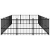 Vanjski kavez za pse čelični 16,94 m² 3124619