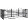 Vanjski kavez za pse čelični 16,59 m² 3097977