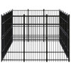 Vanjski kavez za pse čelični 16,59 m² 3097977