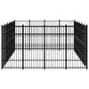 Vanjski kavez za pse čelični 22,12 m² 3097984