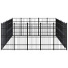 Vanjski kavez za pse čelični 36,86 m² 3097992