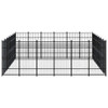 Vanjski kavez za pse čelični 38,71 m² 3097996