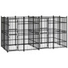 Vanjski kavez za pse čelični 7,37 m² 3098010